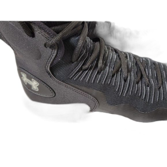 Under Armour Women's Flow Highlight Ace Volleyball Shoe size 12 black white - Picture 7 of 14